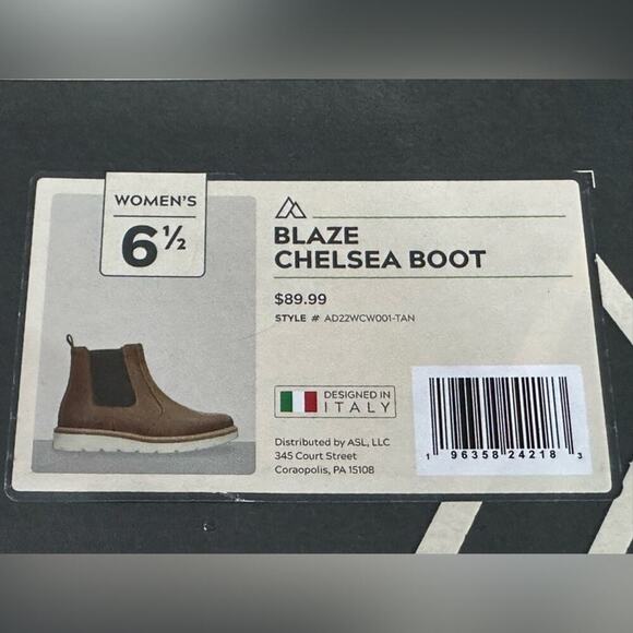 Alpine Design Women’s Light Brown/TAN Bottom Blaze Chelsea Boot AD22WCW001 - 6.5 - Picture 9 of 9